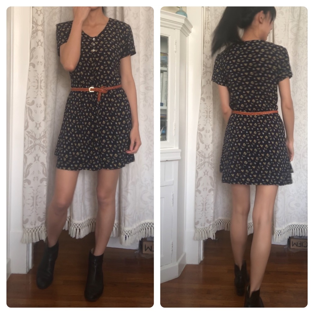 Vintage CAREN DESIREE COMPANY Floral Dress